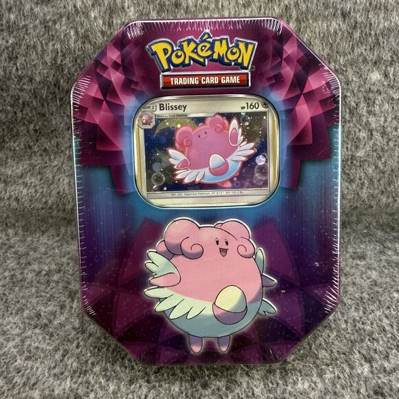 Other - ✅Pokemon TCG Blissey Strong Bond Tin Foil Card Booster Packs NEW/SEALED